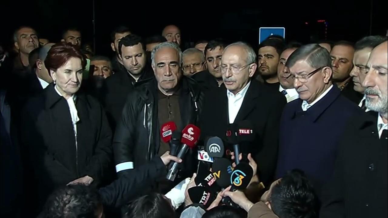 Kılıçdaroğlu Kuzey Kıbrıs ta: Depremde çocuklarını kaybeden ailelerle görüşecek